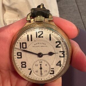 Hamilton Railway Special  Pocket Watch